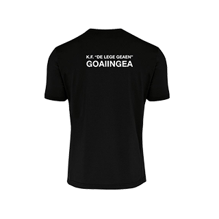 KF De Lege Geaen Everton shirt zwart achterzijde