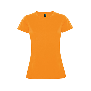 Donitas Monte Carlo dames front oranje fluo