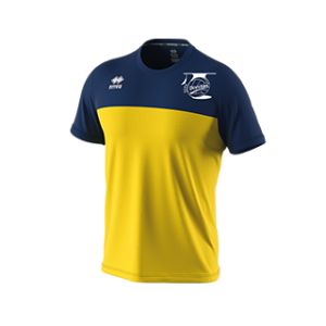 Donitas shirt Brandon geel navy