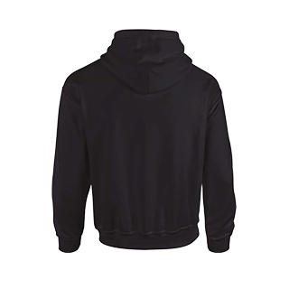 KF De Lege Geaen hooded sweater zwart achterzijde