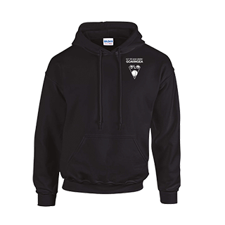 KF De Lege Geaen hooded sweater zwart